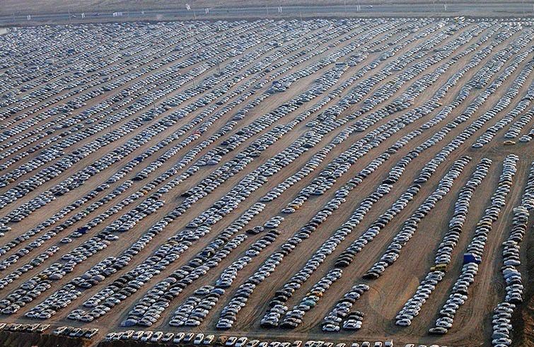 ۴۰۰ هکتار پارکینگ با ظرفیت پارک ۱۶۰ هزار دستگاه خودرو برای زائران اربعین 