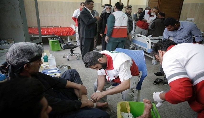 2300 مركز اسعاف ايراني لتغطية الزيارة الاربعينية في العراق