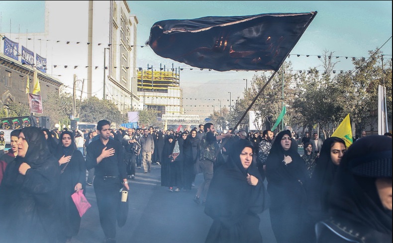 پیاده روی اربعین حسینی در تهران+عکس