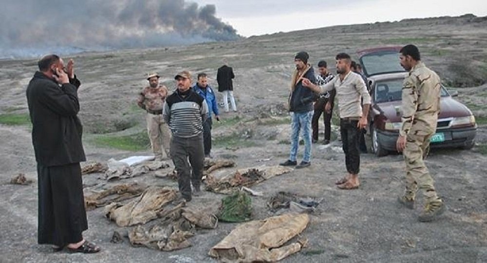 العثور على مقبرة جماعية لمدنيين أعدمهم "داعش" وسط قاعدة أمريكية سابقة بكركوك