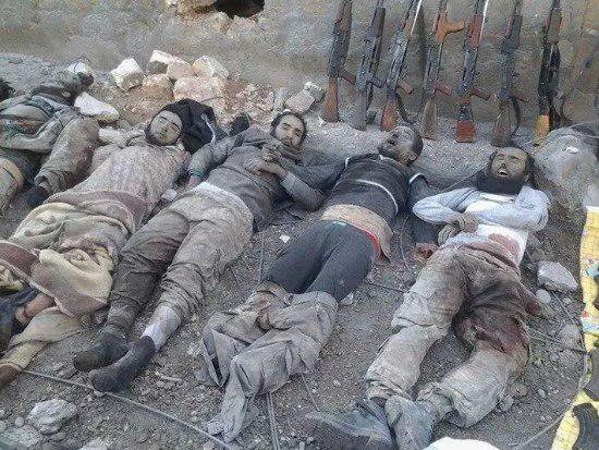 کشته شدن سرکرده‌های گروه تکفیری داعش در بوکمال سوریه