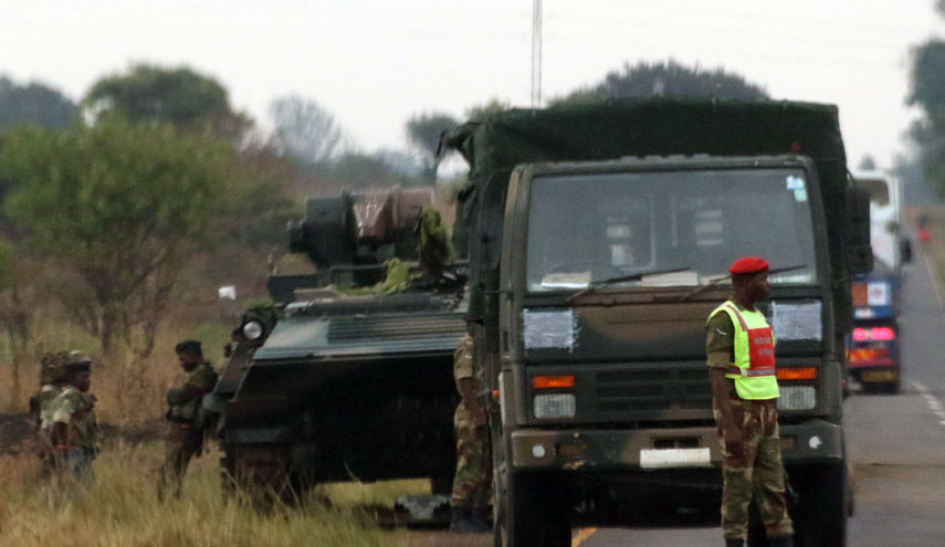 الجيش يعلن استيلاءه على السلطة في زيمبابوي