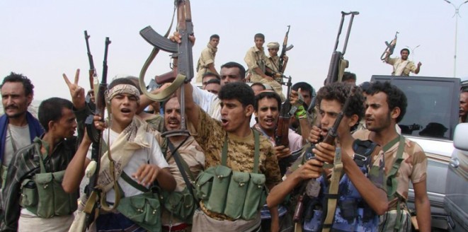 مزدوران یمنی در جنوب عربستان  تظاهرات کردند