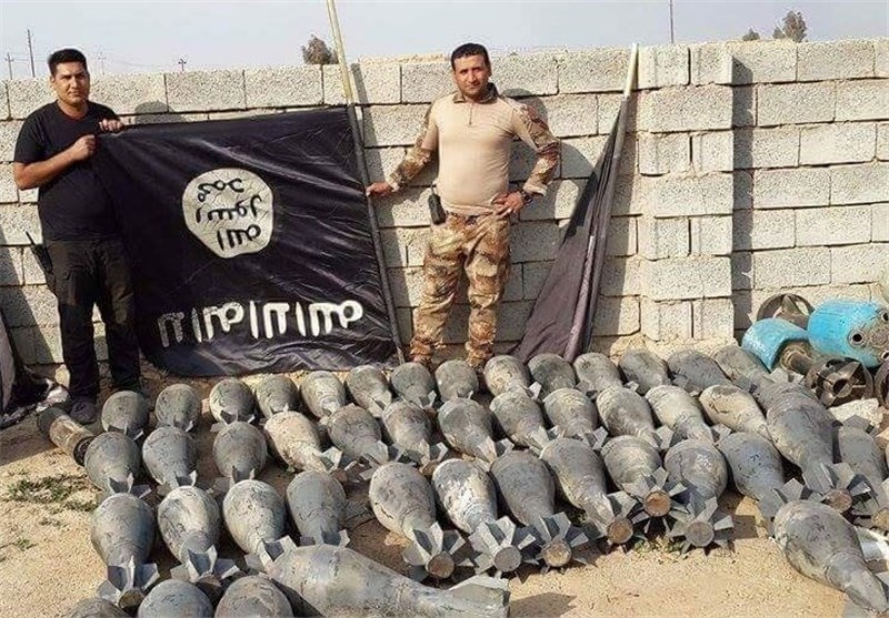کشف انبار تسلیحاتی داعش