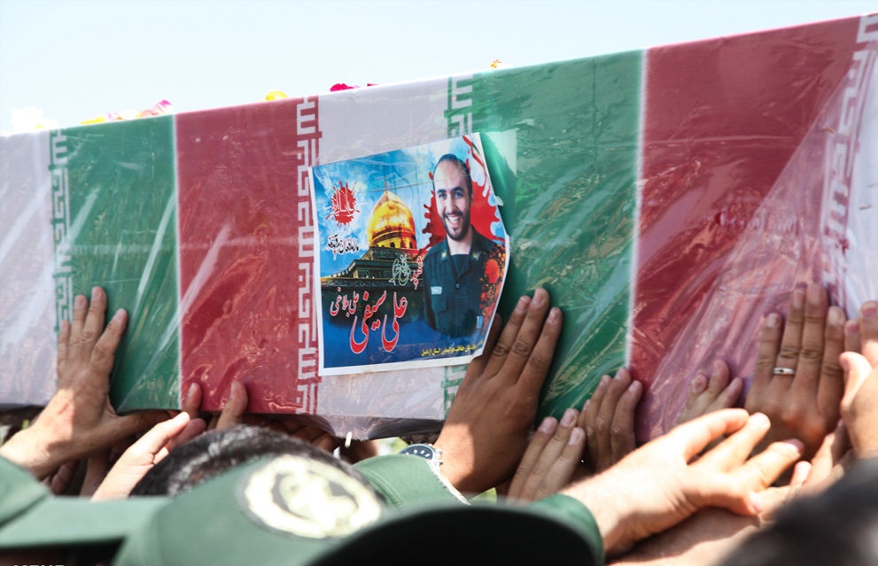برگزاری یادواره شهدای مدافع حرم فاتحین در تهران 