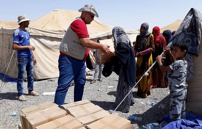 العراق يرحل 300 إمرأة وطفل من عائلات عناصر داعش الأجانب