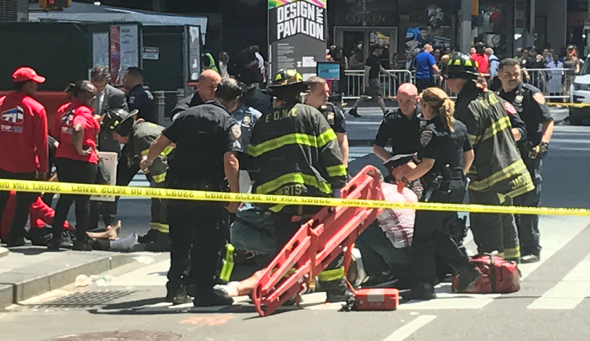 انفجارين في نيويورك وسقوط مصابين..