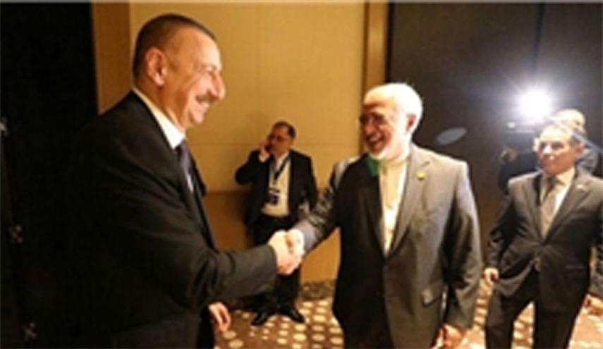 وزير الخارجية الايراني يلتقي رئيس جمهورية اذربيجان