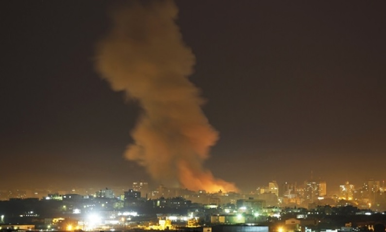 حمله جنگنده‌های‌ رژیم صهیونیستی به غزه و ۱۰ زخمی