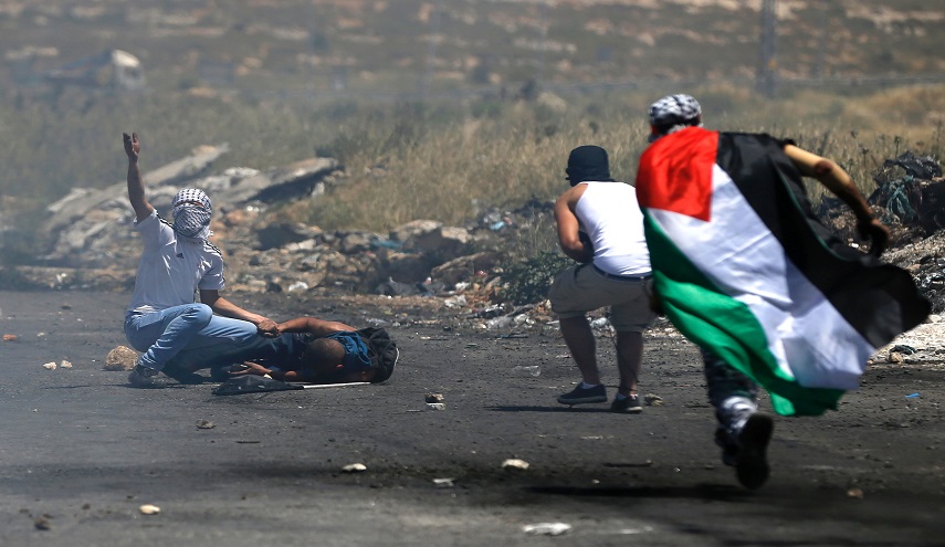 تجديد المواجهات بالضفة واصابة عدد من الفلسطينيين