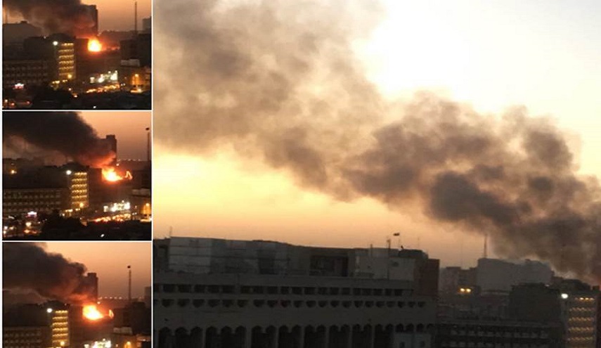 شاهد بالصور ما خلفه حريق الشورجة في بغداد