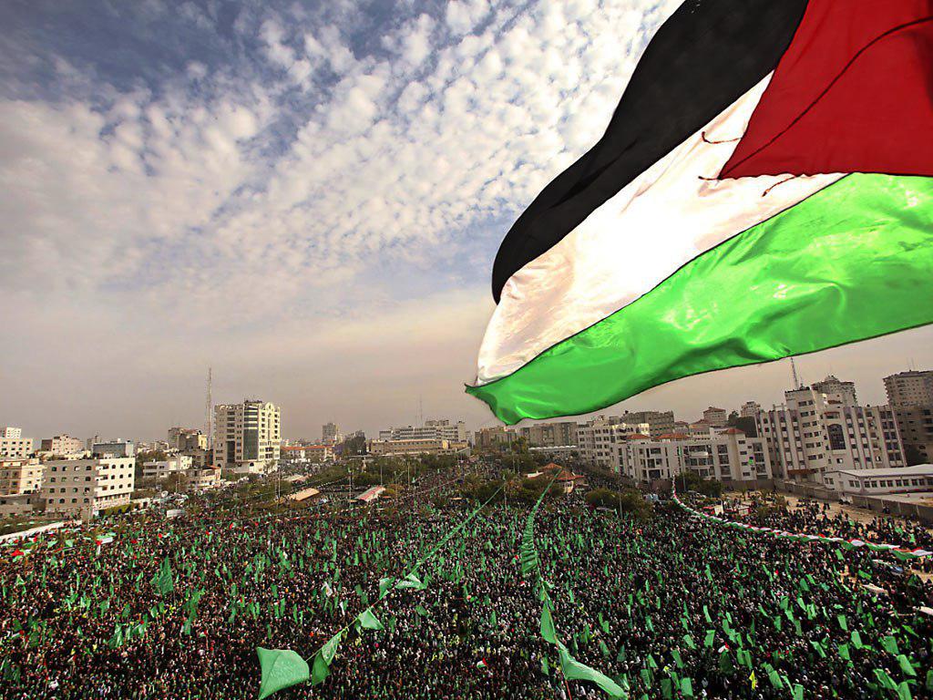 آغاز جشن  سالگرد تشکیل جنبش حماس در غزه 