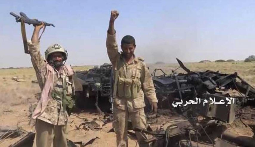 الجيش اليمني يقصف مواقع للعدوان السعودي..