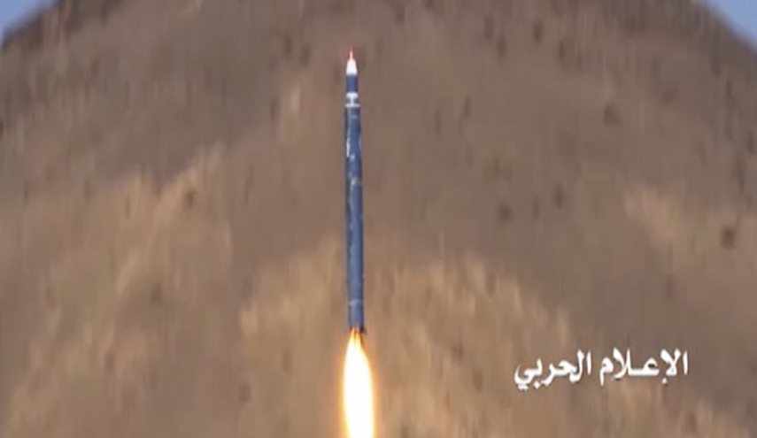 بالصوره..أمريكا تعترف بإصابة الصاروخ اليمني قصر اليمامة