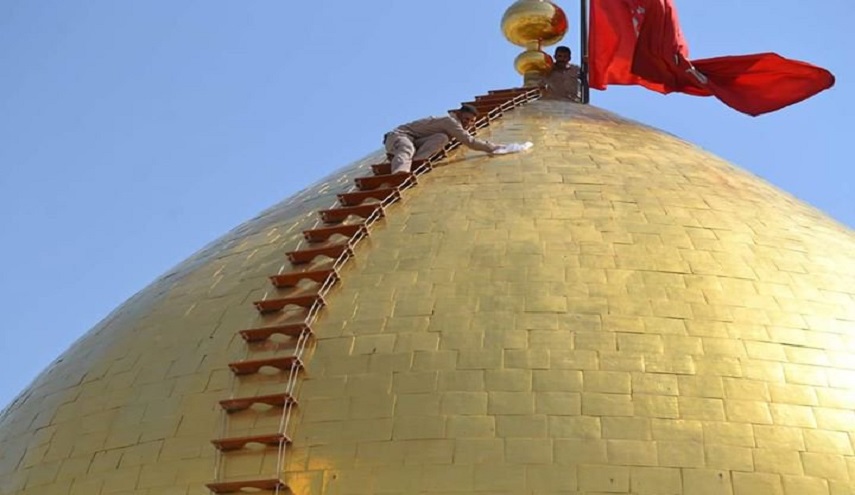 تحديد موعد الانتهاء من إعداد القبة الجديدة لمرقد الإمام الحسين (ع)