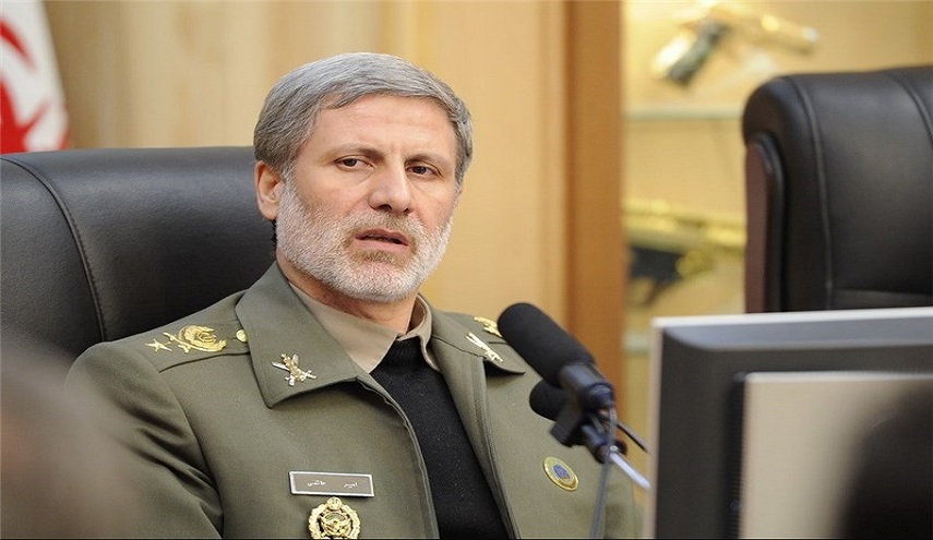 وزير الدفاع الايراني: نرفع قدرات البلاد الدفاعية دون ادنى توقف