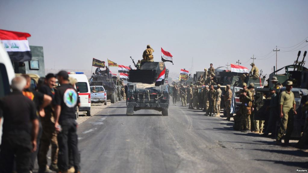 عملیات گسترده ارتش عراق علیه داعش در کرکوک
