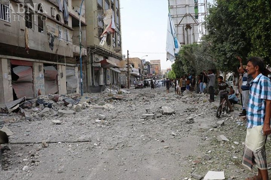  حملات جنگنده های سعودی به یمن بی وقفه ادامه دارد 