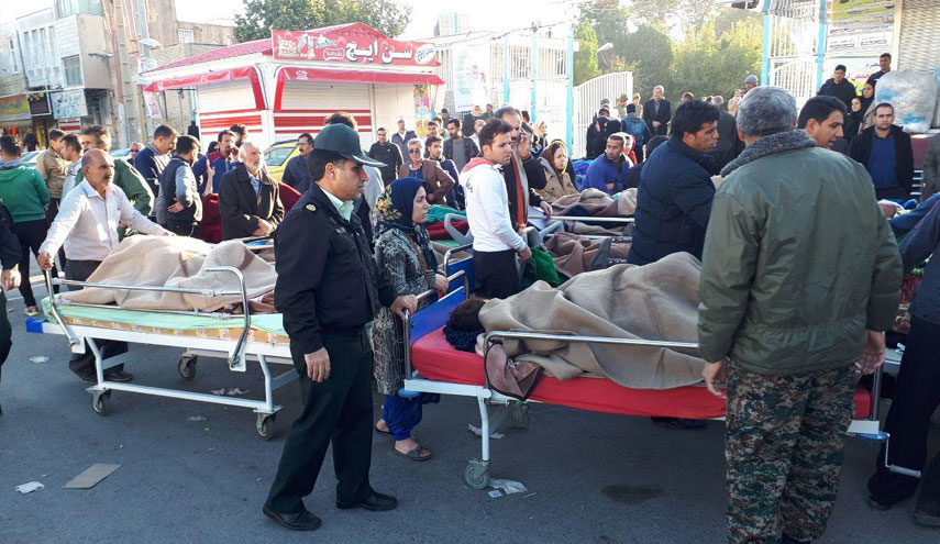 50 جريحا في زلزال "سربل ذهاب" غرب ايران