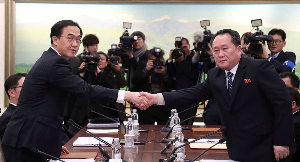 الكوريتان تتفقان على استئناف المفاوضات لتخفيف التوتر