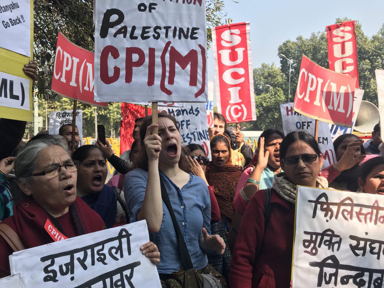  تظاهرات ضد رژیم صهیونیستی در هند 
