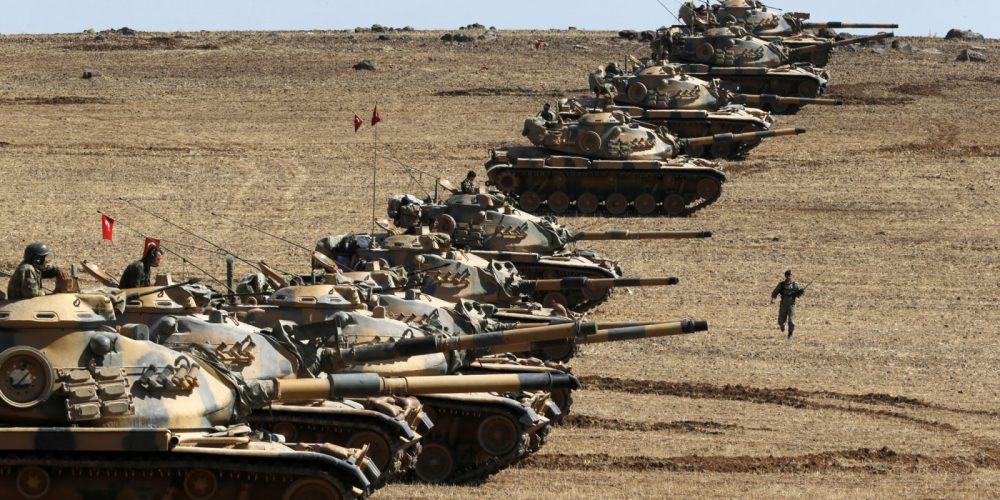  ارتش ترکیه برای حمله به کردها آماده شد