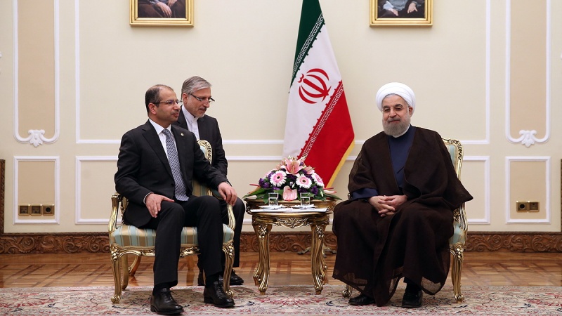 روحاني للجبوري: إيران تدعم العراق الموحد دائماً