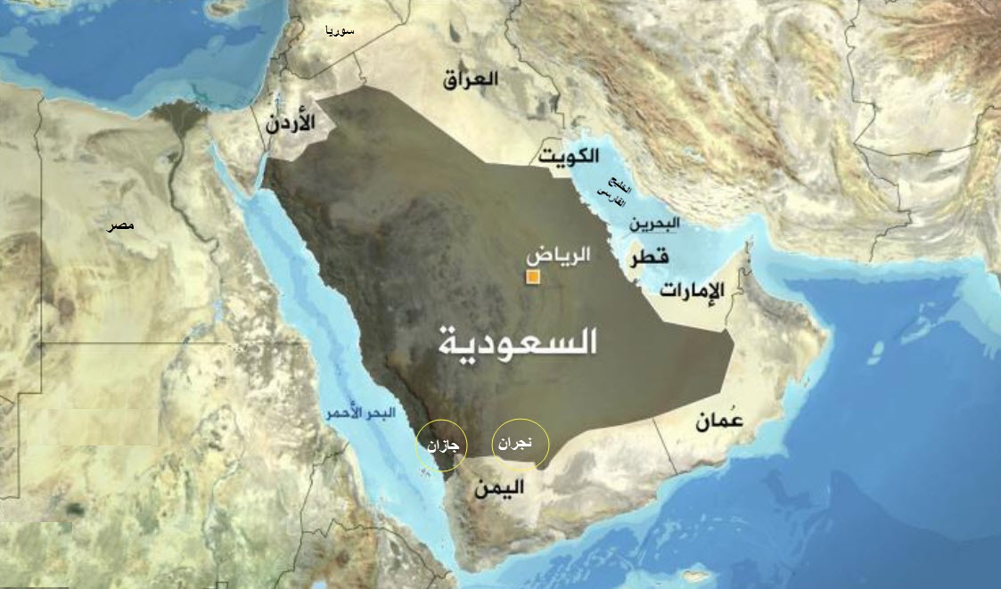 حمله موشکی به  «پدافند هوایی» نجران عربستان 