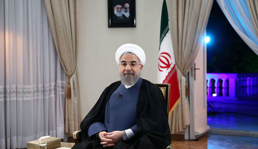 الرئيس روحاني يتحدث الى الشعب مساء غد الاثنين