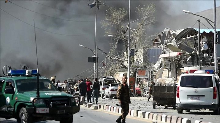 تلفات سنگين انفجار انتحاری در کابل