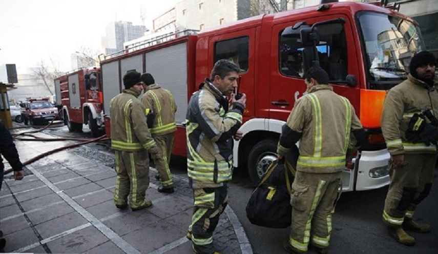 حريق ضخم في مبنى لوزارة الطاقة الإيرانية
