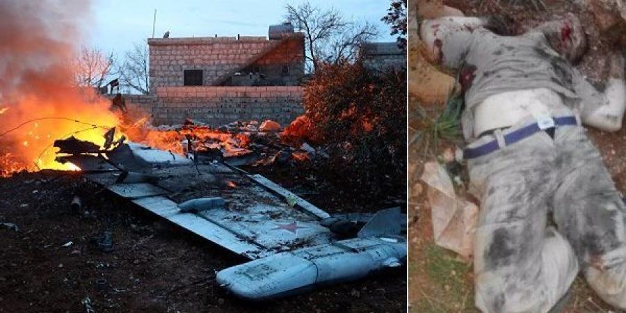 روسيا تستعيد جثمان طيارها الذي قضى في إدلب
