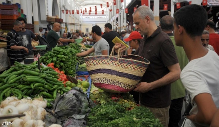 ارتفاع التضخم السنوي في تونس لأعلى مستوى في 20 عاما