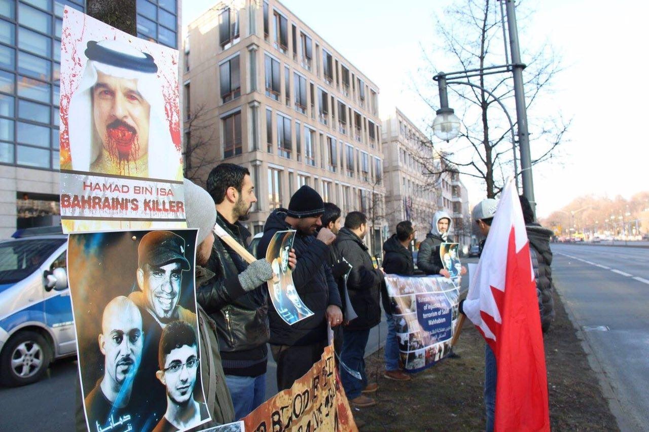 فعال شدن بحرینی‌های مقیم انگلیس در آستانه ۱۴ فوریه