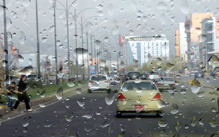 العراق: خارطة الأمطار المتوقعة لهذه الليلة وغدا الثلاثاء 