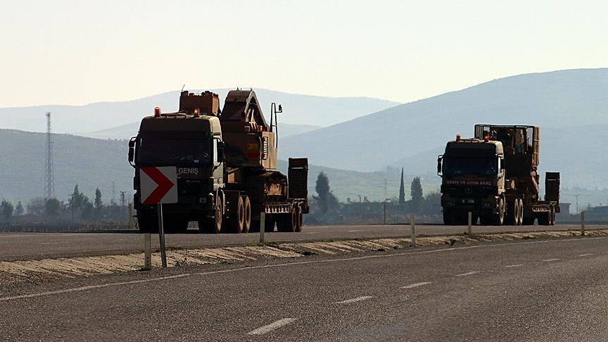 ادامه تقویت یگان‌های ارتش ترکیه در مرز سوریه