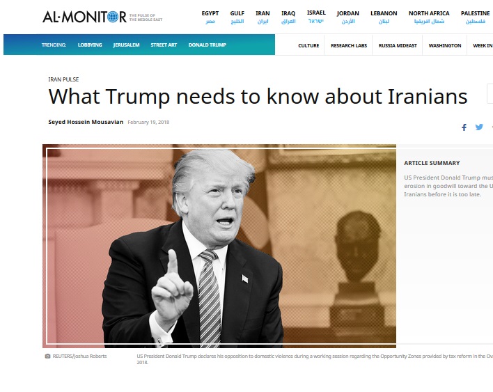 آنچه که ترامپ باید درمورد مردم ایران بداند