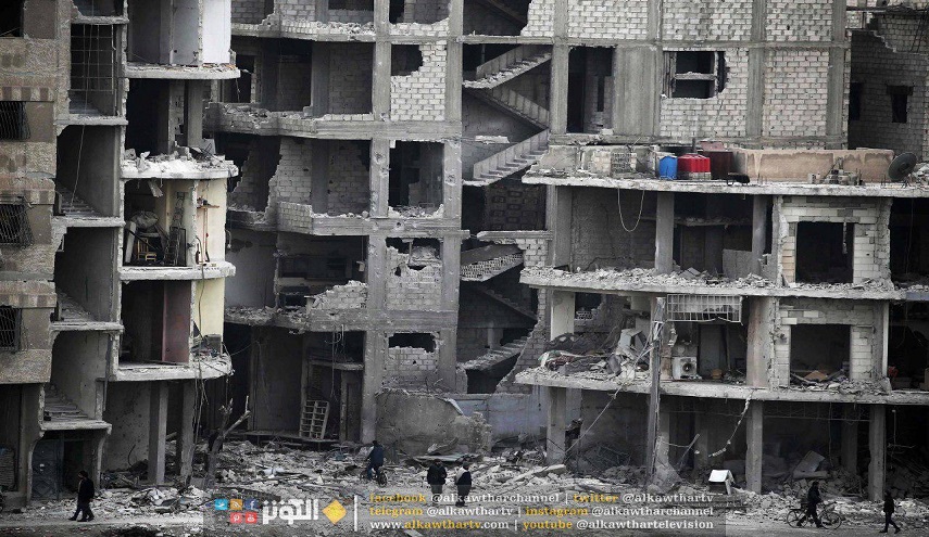 صور جديدة تظهر الدمار في سوريا