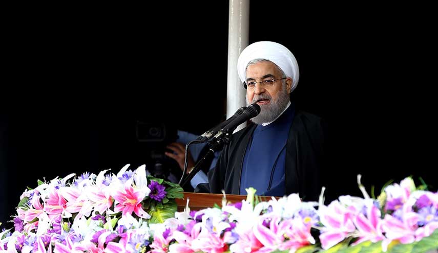 رافضاً أي تفاوض حول القدرات الدفاعية.. روحاني: نصنع سلاحنا بايدينا ولن نستاذن احدا في ذلك