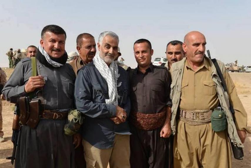 استاندار اربیل از نبرد سردار سلیمانی با داعش می گوید