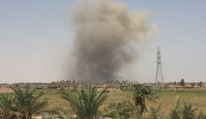  الجيش العراقي يقصف تجمعاً كبيراً لـ"داعش" 