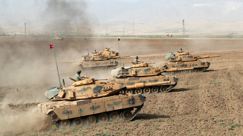 ارتش ترکیه در 4کیلومتری عفرین