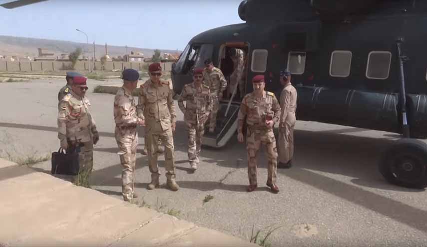 رئيس أركان الجيش العراقي يتفقد الشريط الحدودي مع سوريا وتركيا
