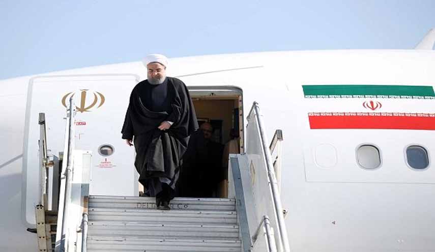 الرئيس الايراني يصل مدينة مرو التاريخية