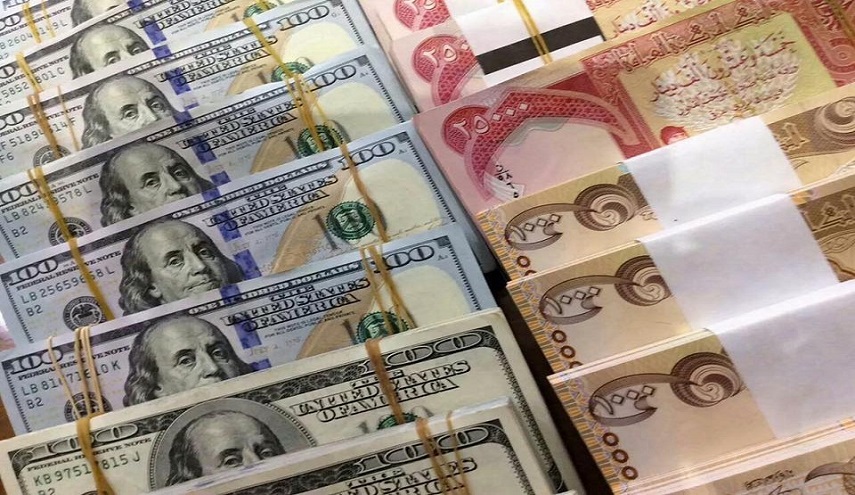 سعر اليوم الاربعاء لصرف الدولار الامريكي مقابل الدينار العراقي 