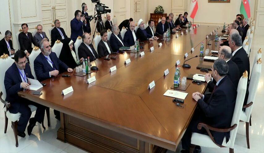 الرئيس الايراني: نتفق على ان الازمتين في اليمن وسوريا يجب ان تحلا سلميا