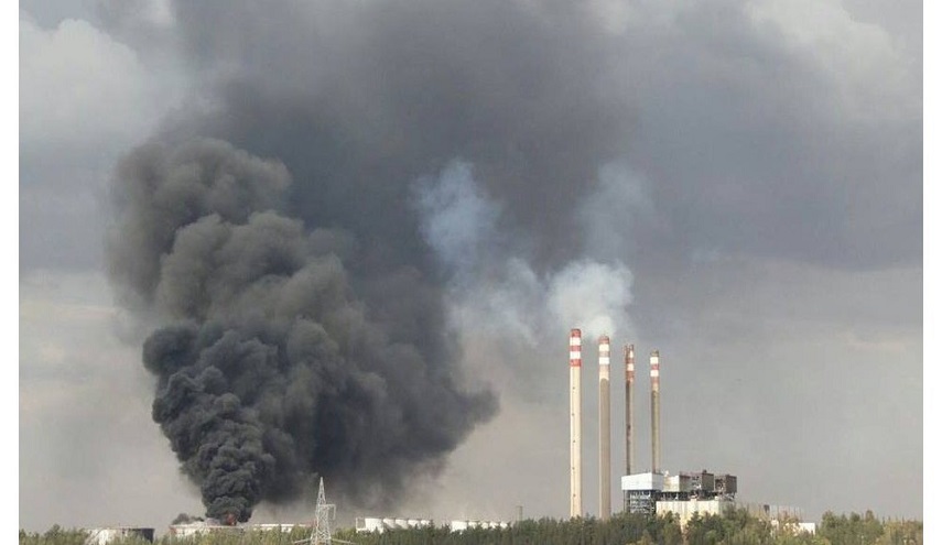 الإرهابيون يستهدفون محطة محردة الكهربائية بالقذائف الصاروخية