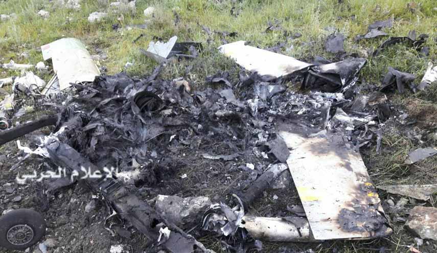 سقوط طائرة تجسس اسرائيلية في جنوب لبنان