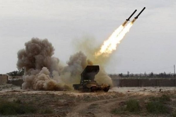 پایگاه نظامی گارد ملی عربستان هدف موشک بالستیک «بدر ۱» قرار گرفت