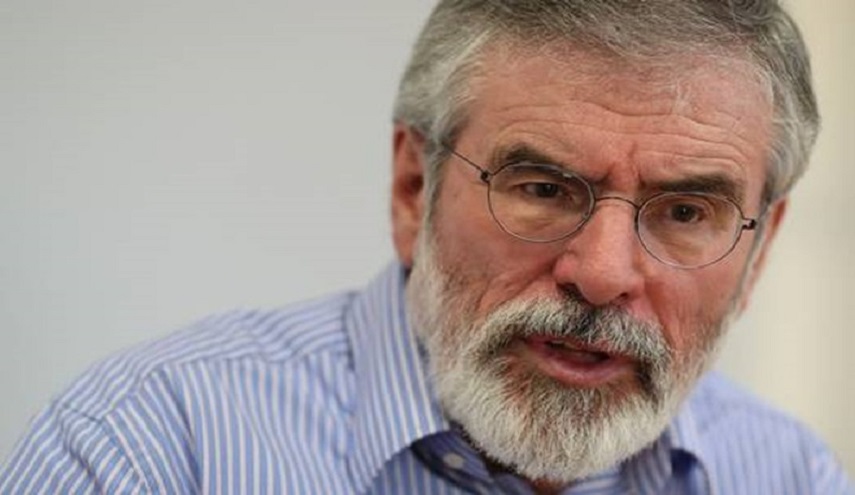  جيري آدامز يدعو أيرلندا لطرد سفير الاحتلال الإسرائيلي بسبب عنفها